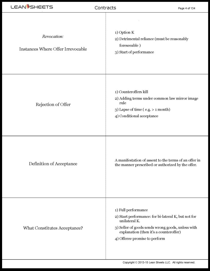 Florida Evidence Distinctions Chart